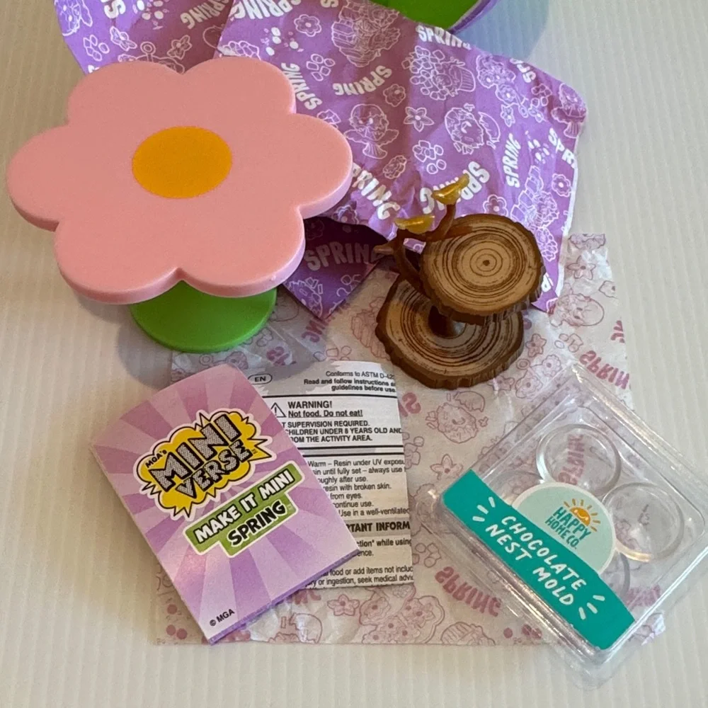 🐦‍⬛🪺 NIP. ZURU Miniverse Spring series Birds Nest Treats - Ultra Rare